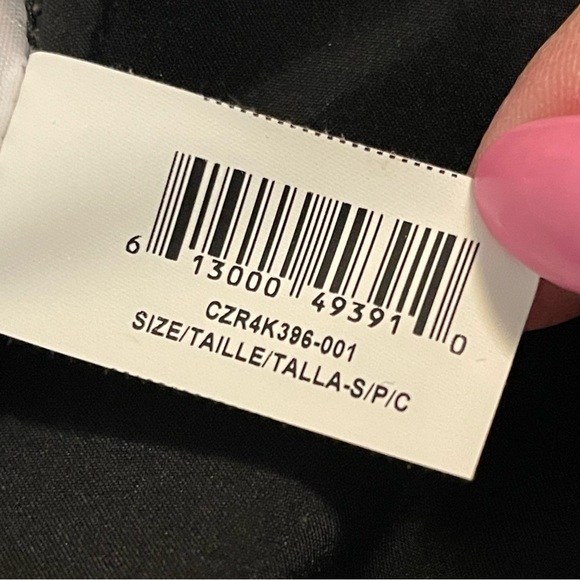 BCBGMAXAZRIA Shearling Black Moto Biker Peplum Jacket - Picture 12 of 12